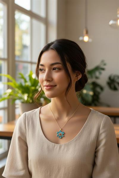 Çelik Kolye GOLD 45cm