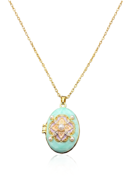 Çelik Kolye GOLD 45cm