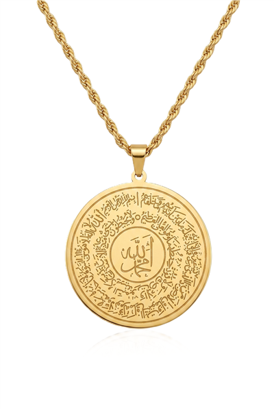 Çelik Kolye GOLD 45cm