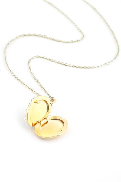 Çelik Kolye Gold 45cm