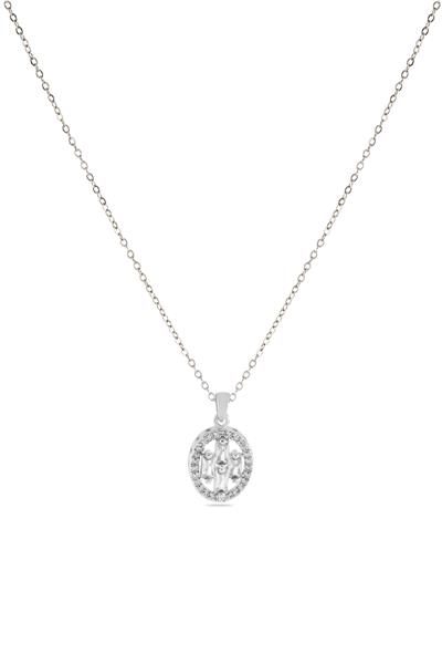 Çelik Kolye Silver 45cm