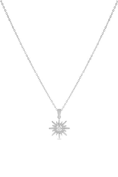 Çelik Kolye Silver 45cm