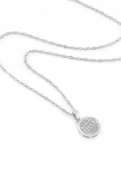 Çelik Kolye Silver 45cm