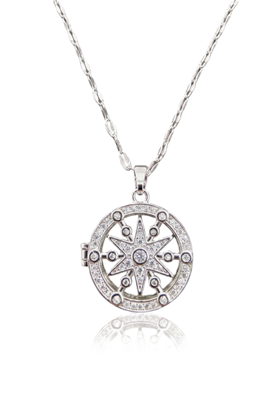 Çelik Kolye SILVER 45cm
