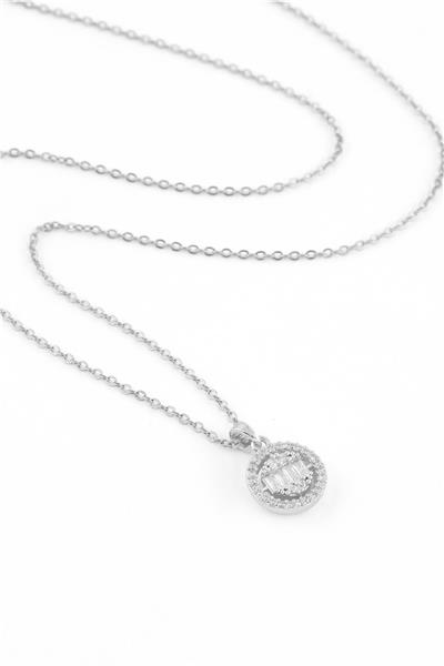 Çelik Kolye Silver 45cm