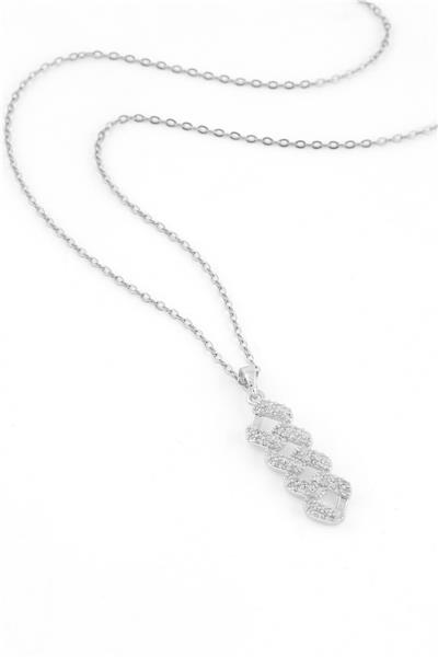 Çelik Kolye Silver 45cm