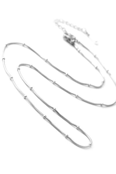 Çelik Kolye SILVER 45cm