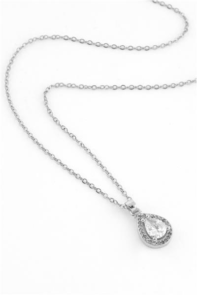 Çelik Kolye Silver 45cm