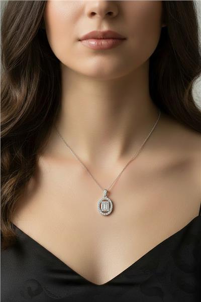 Çelik Kolye Silver 45cm