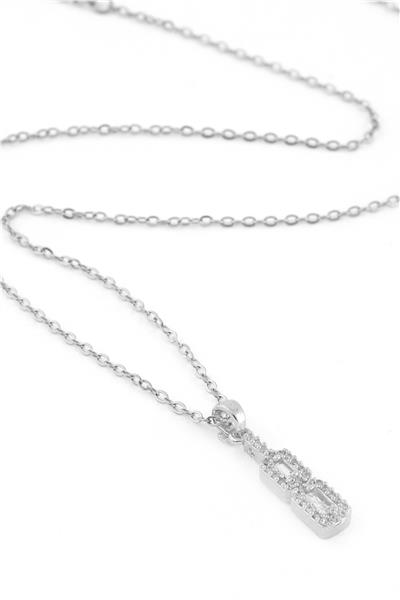 Çelik Kolye Silver 45cm