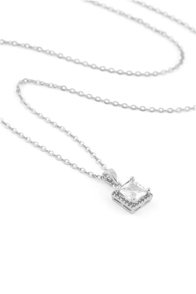 Çelik Kolye Silver 45cm