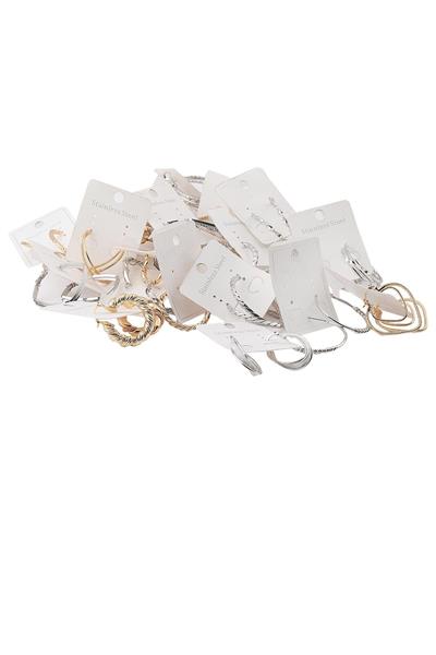 Çelik Küpe Mix 10lu