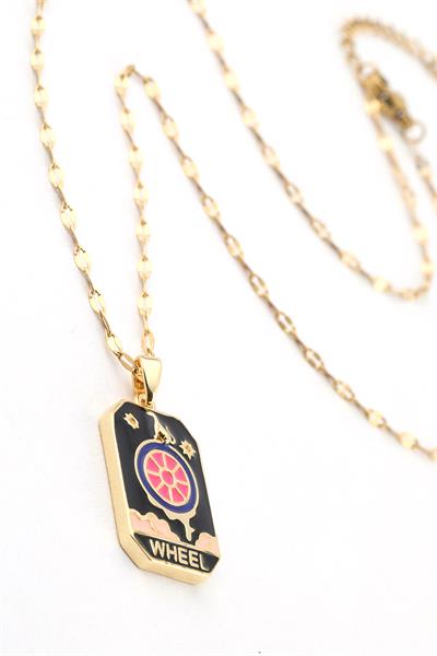 Çelik Tarot Kolye 45cm