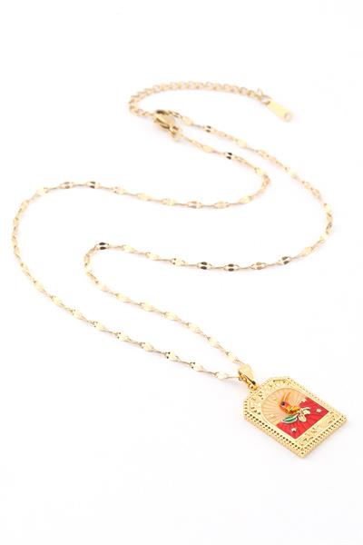 Çelik Tarot Kolye 45cm