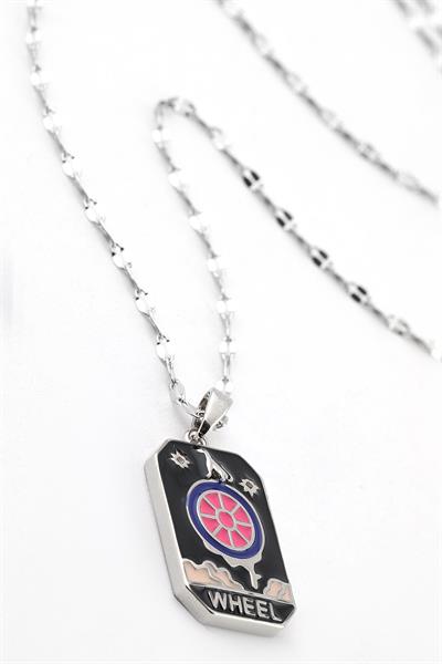 Çelik Tarot Kolye 45cm