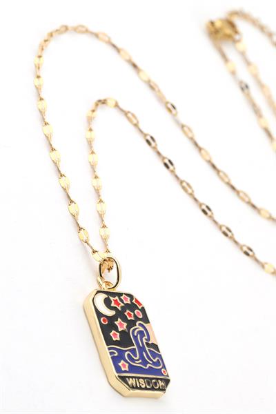 Çelik Tarot Kolye 45cm