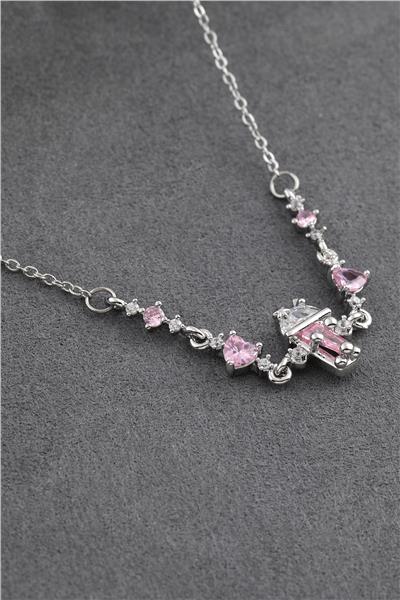 Çelik  Kolye SILVER 45cm