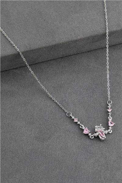 Çelik  Kolye SILVER 45cm