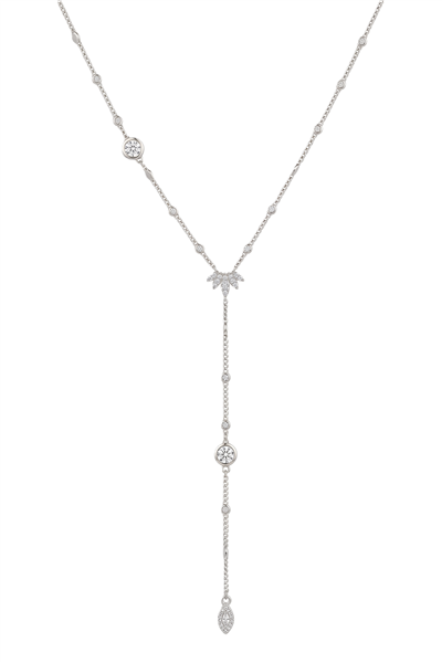 Çelik Y Kolye SILVER 45cm