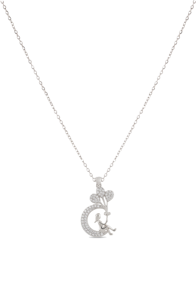 Çelik Y Kolye SILVER 45cm