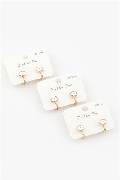 Çocuk Sıkıştırma Küpe 12li