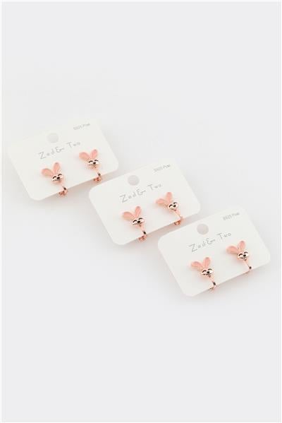 Çocuk Sıkıştırma Küpe 12li