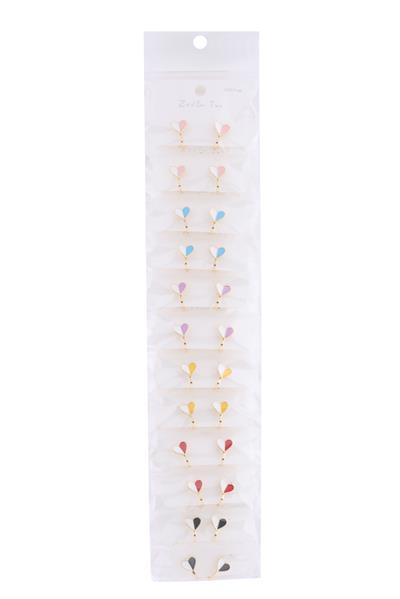 Çocuk Sıkıştırma Küpe 12li