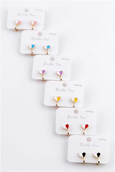 Çocuk Sıkıştırma Küpe 12li