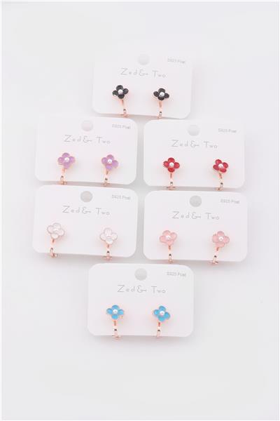 Çocuk Sıkıştırma Küpe 12li