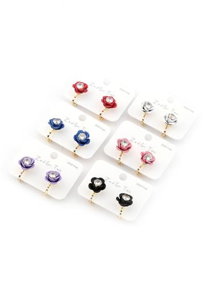 Çocuk Sıkıştırma Küpe 12li