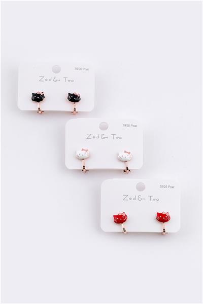 Çocuk Sıkıştırma Küpe 12li