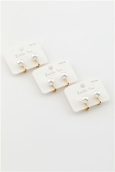 Çocuk Sıkıştırma Küpe 12li