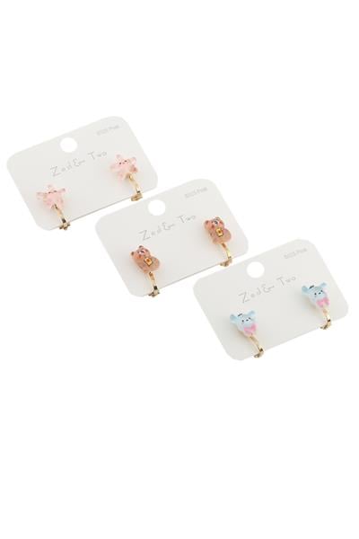 Çocuk Sıkıştırma Küpe 12li