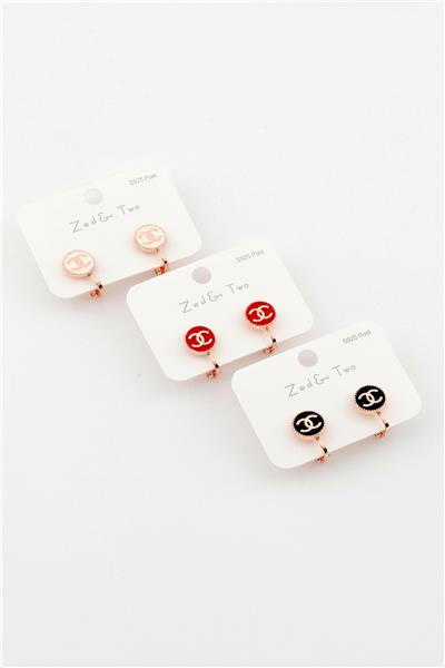 Çocuk Sıkıştırma Küpe 12li