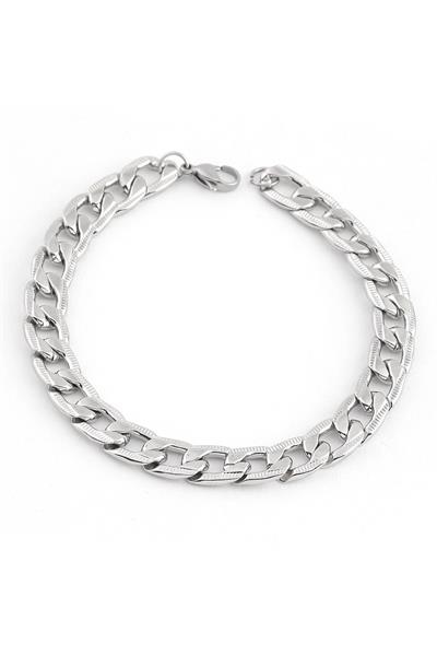 Erkek Çelik Bileklik (19cm)