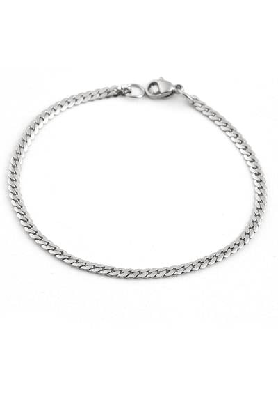 Erkek Çelik Bileklik (19cm)