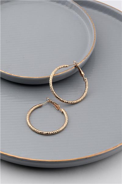 Halka Küpe Gold