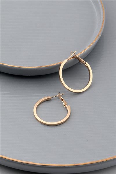 Halka Küpe Gold