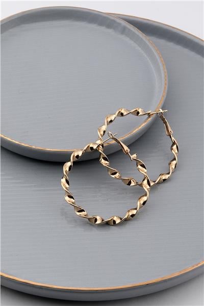 Halka Küpe Gold
