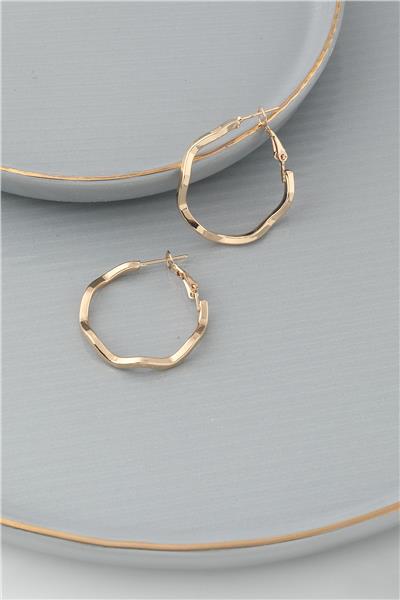Halka Küpe Gold