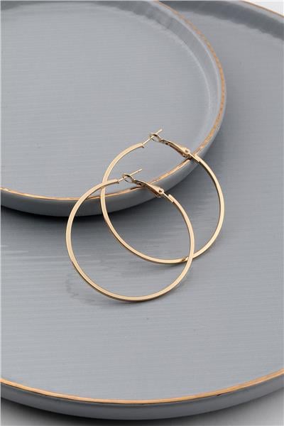 Halka Küpe Gold