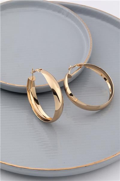 Halka Küpe Gold