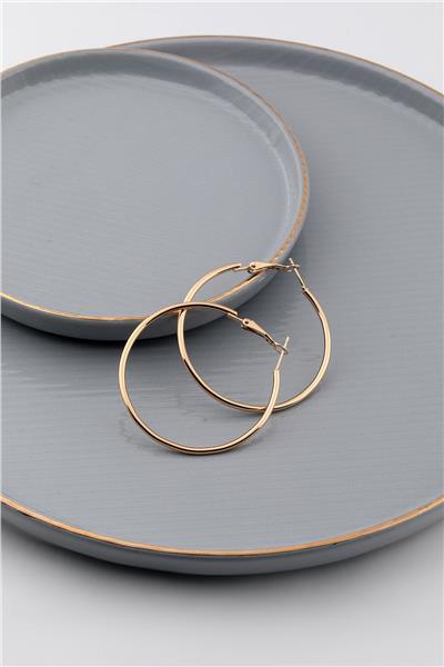 Halka Küpe Gold