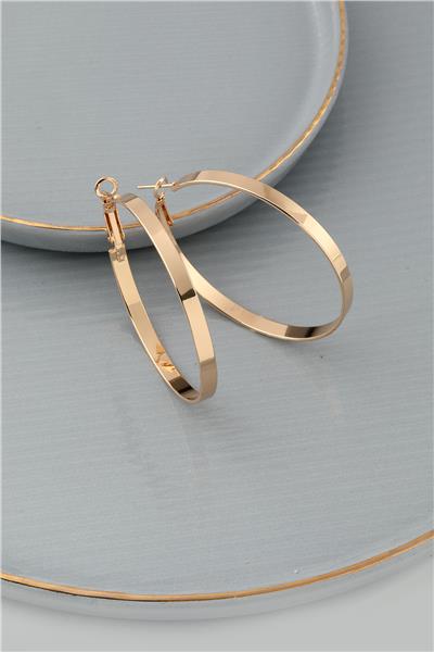 Halka Küpe Gold
