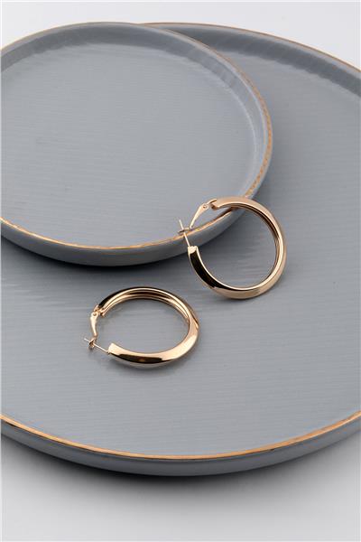 Halka Küpe Gold