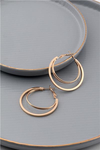 Halka Küpe Gold