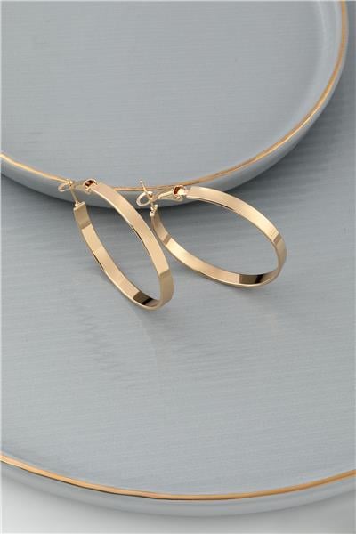 Halka Küpe Gold