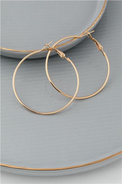 Halka Küpe Gold