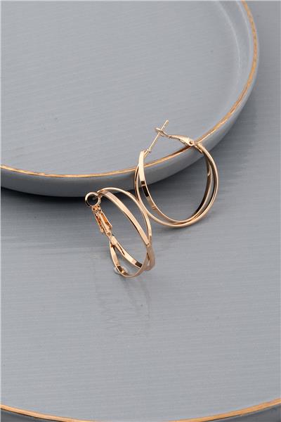 Halka Küpe Gold