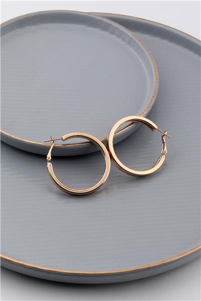 Halka Küpe Gold